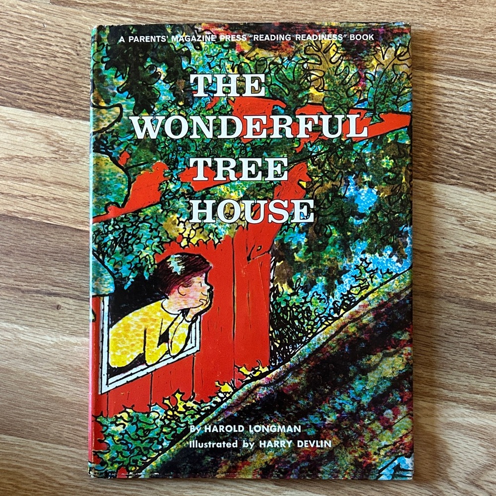 Colorful Illustrated Book - The Wonderful Tree House